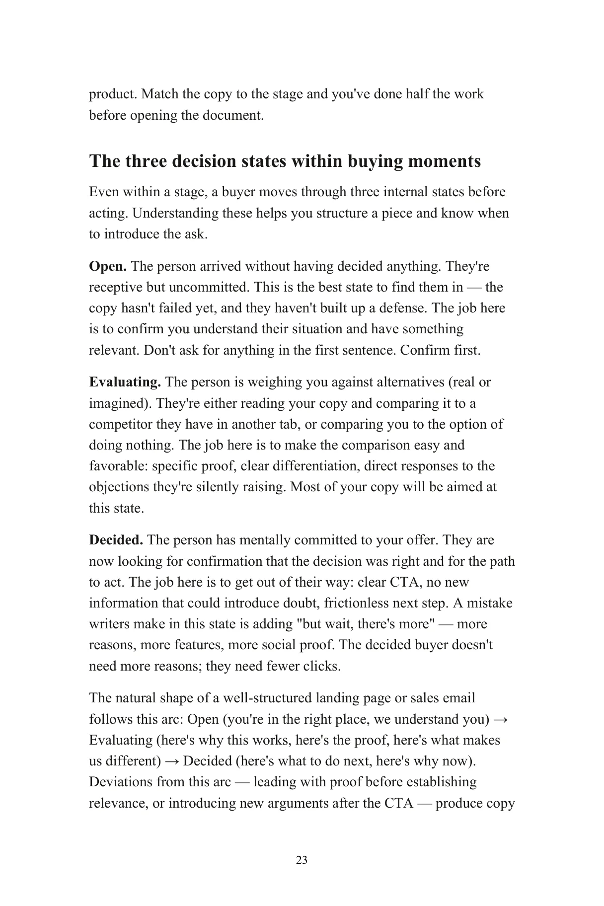 Page 23 of The Subwriting Handbook, from chapter 3